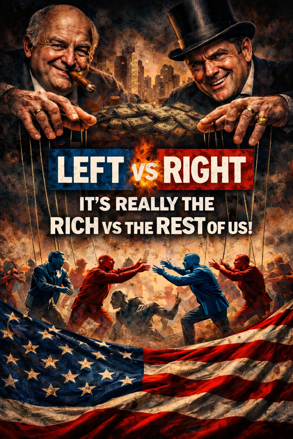 Left vs Right — It's Really the Rich vs the Rest of Us