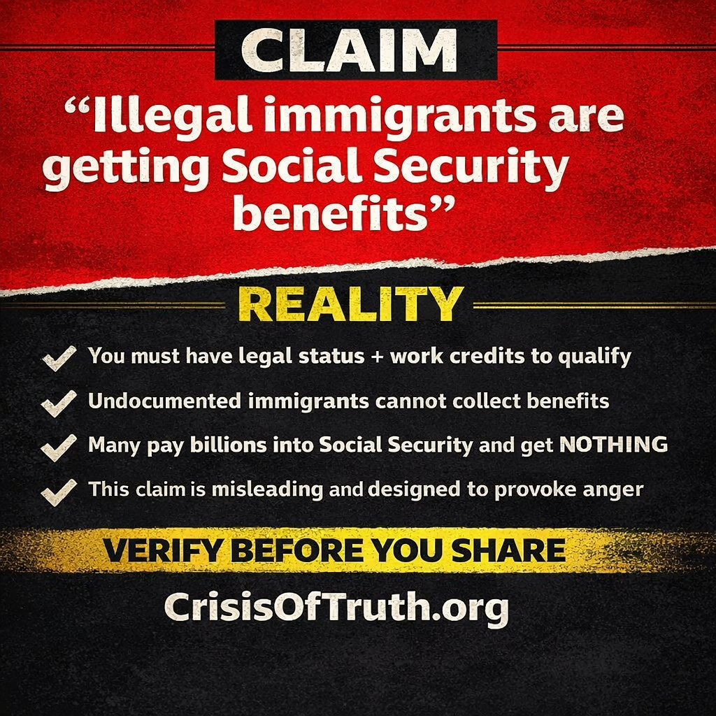 Claim vs. Reality: Illegal immigrants are getting Social Security benefits