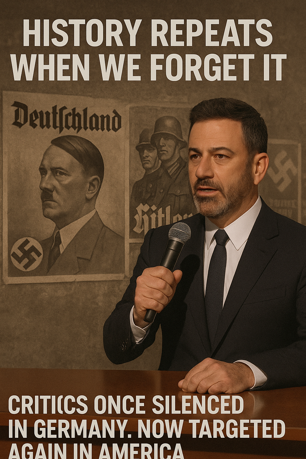 Jimmy Kimmel Is Being Denied His Free Speech Your's Is Next