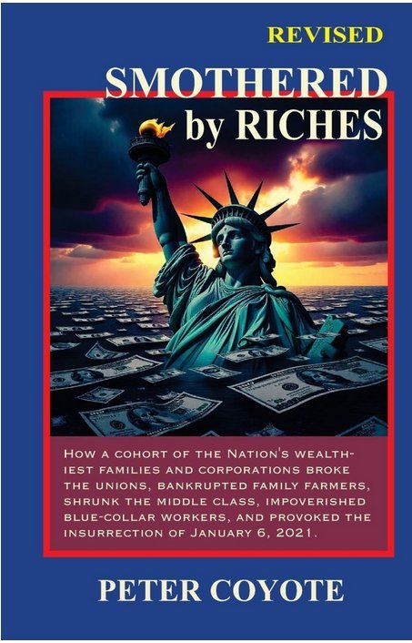 Smothered by Riches by Peter Coyote — book cover