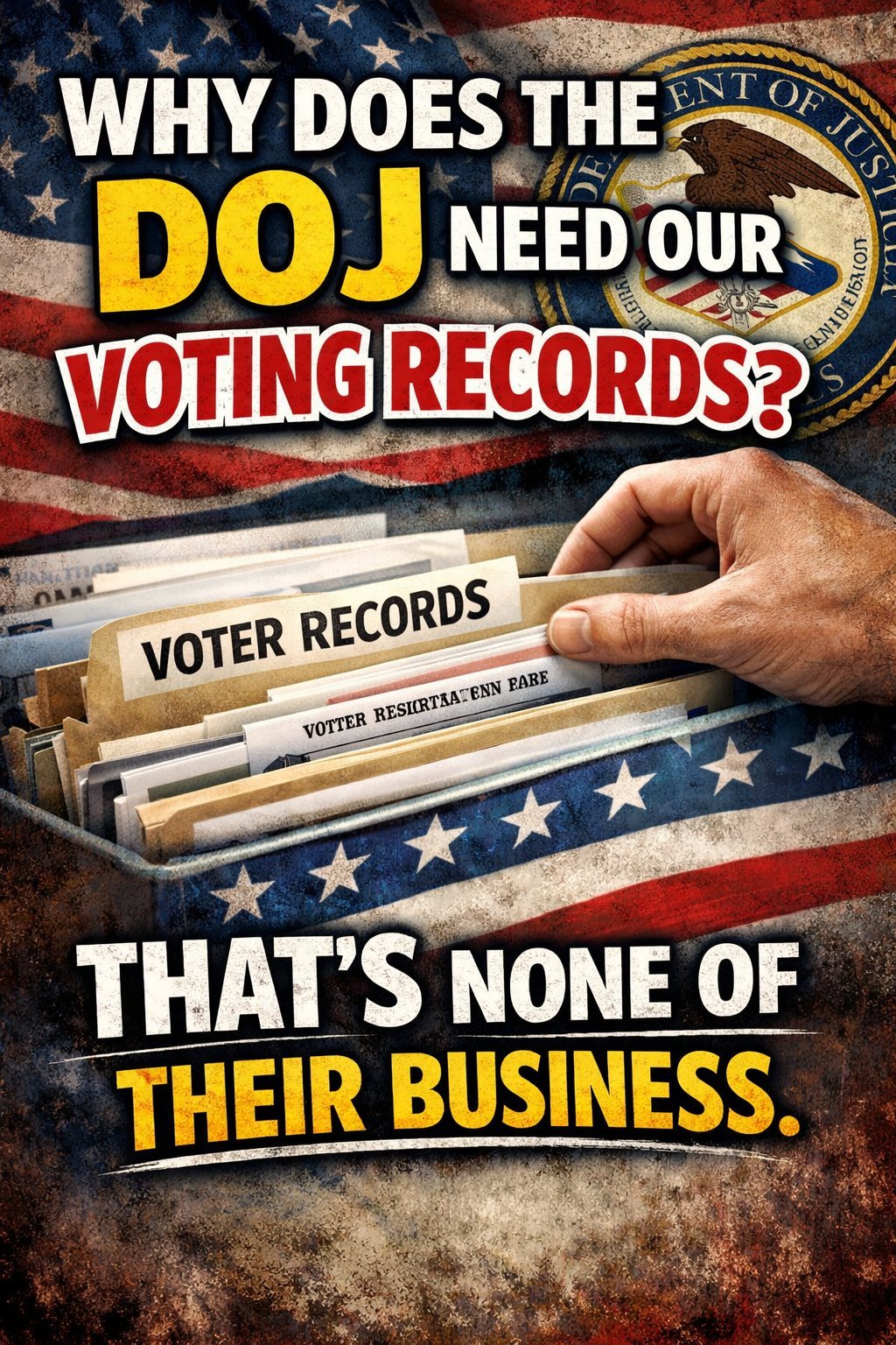 DOJ voting rights — systematic dismantling of voting protections